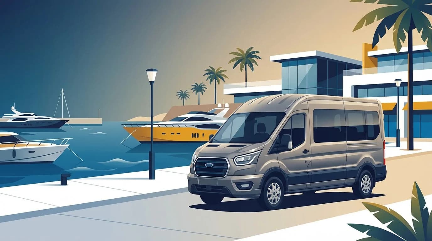 Transfers to Marina Lonja Charter